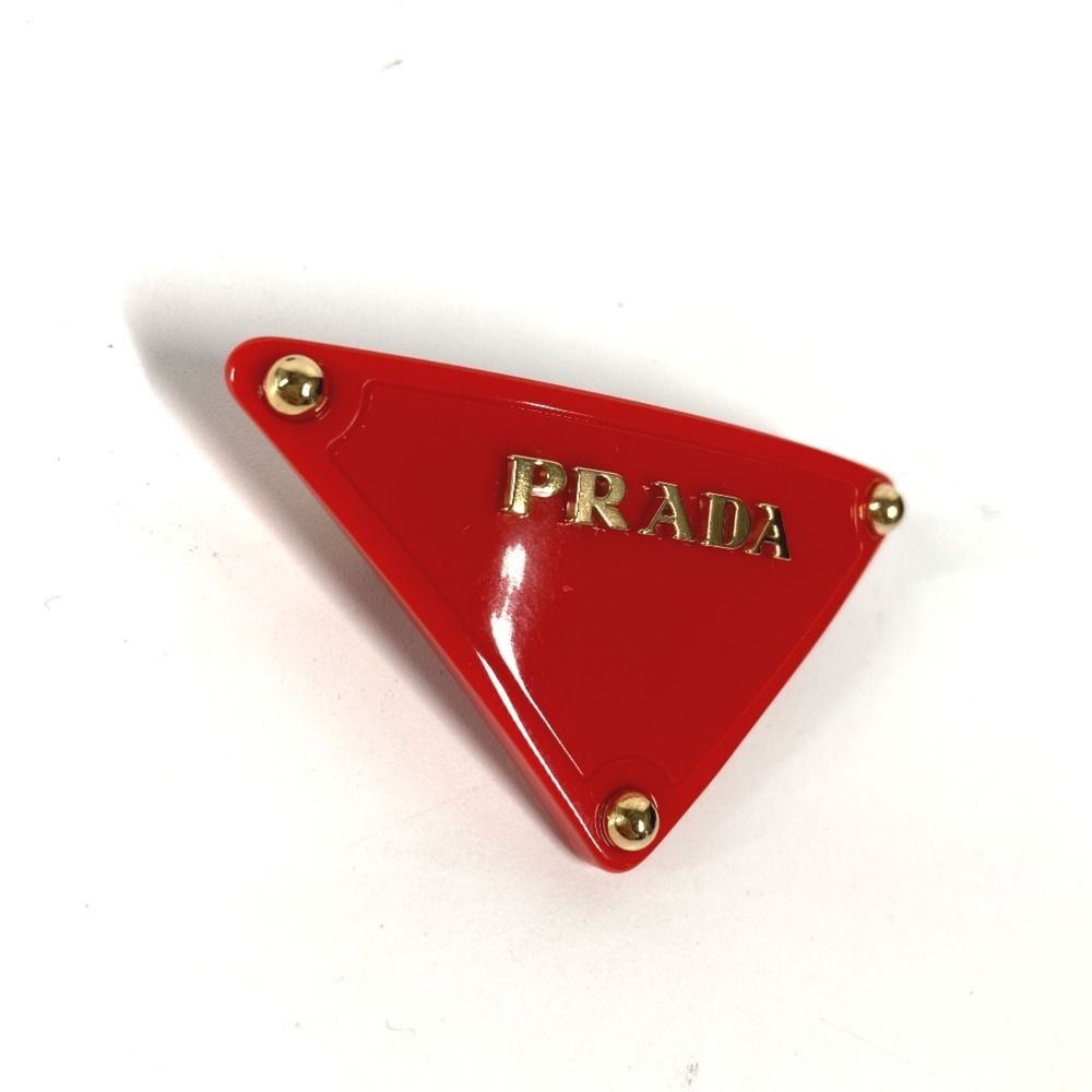 PRADA hair accessories hair pin Valletta Red Gold - Picture 4 of 7